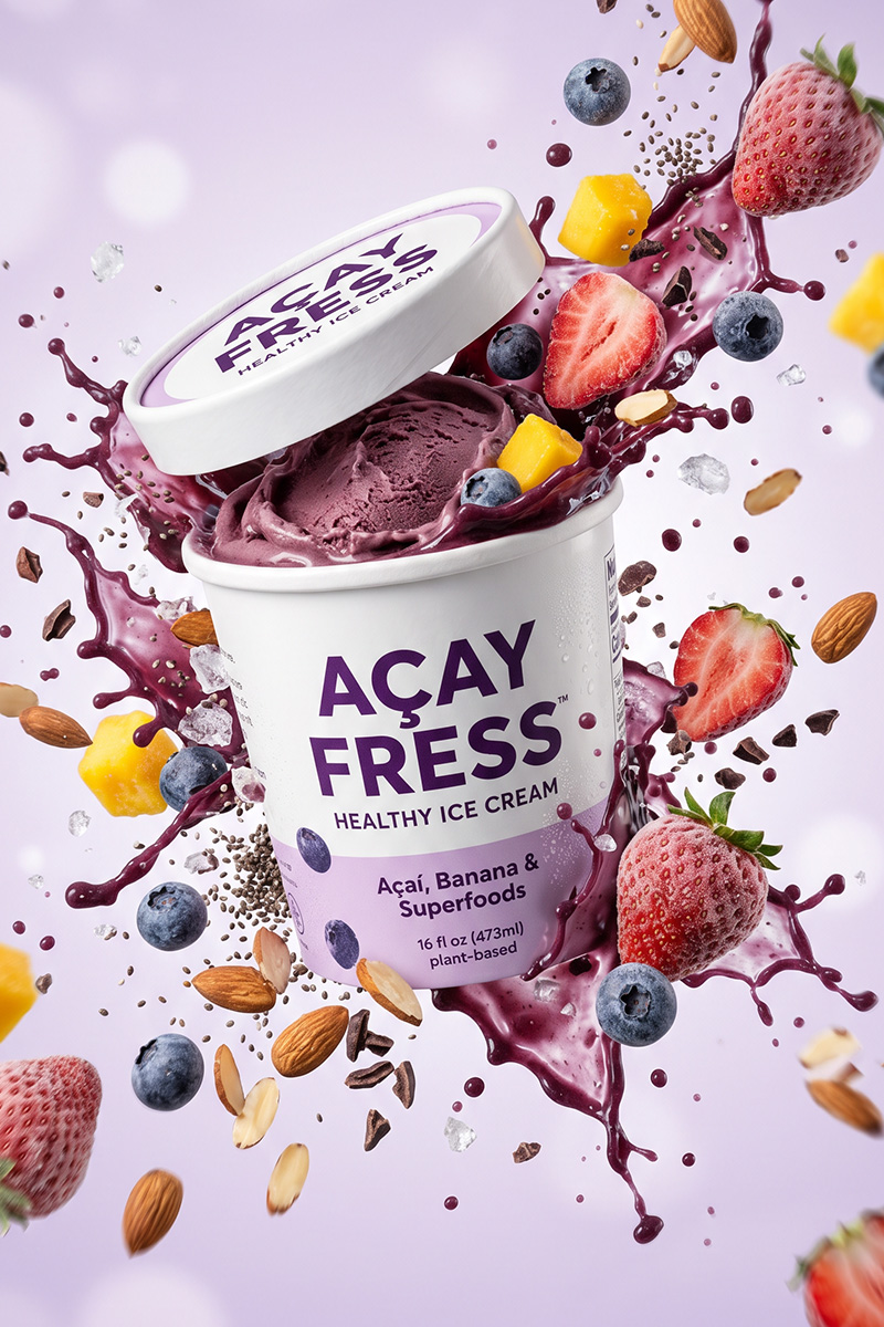 Fotografía de açaí bowl, hostelería Murcia