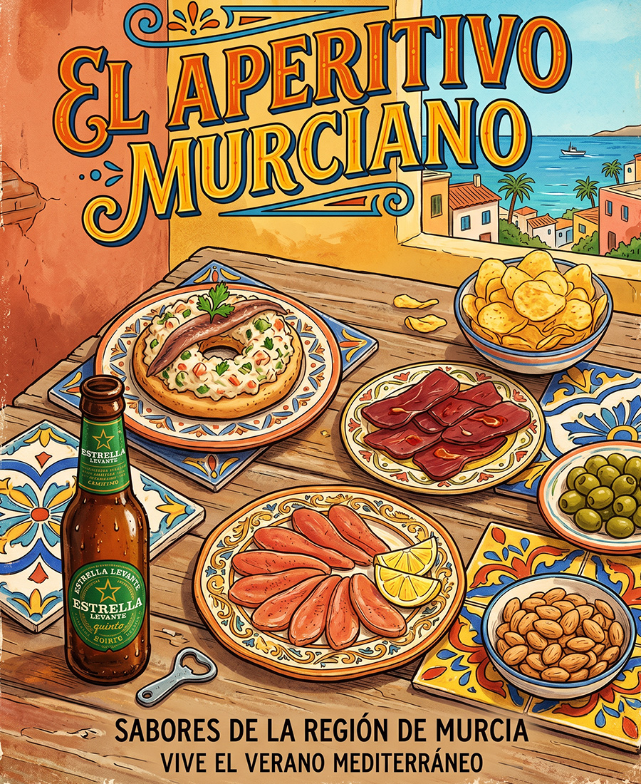 Fotografía de aperitivo, hostelería Murcia
