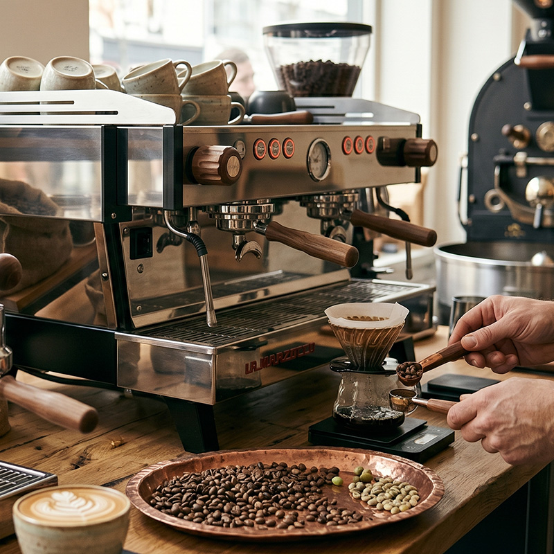 Fotografía de ambiente de cafetería, Murcia